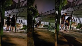 threesome interracial bareback in the street mahbaiano 03 59