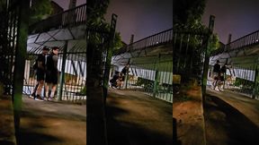 threesome interracial bareback in the street mahbaiano 03 59