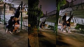 threesome interracial bareback in the street mahbaiano 03 59