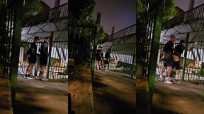 threesome interracial bareback in the street mahbaiano 03 59