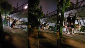 threesome interracial bareback in the street mahbaiano 03 59