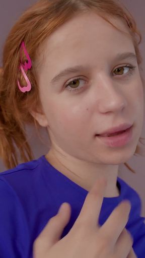 Redhead with Pigtails