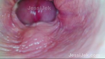 Dream babe JessiJek gets double creampie in extreme POV