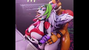 Roxxane Wolf Animation NSFW Remastered No Sound
