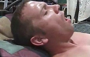 Tgirl and chap in simultaneous vibrator fuck
