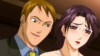 Hot MILF with big tits takes on two cocks in unexpected double penetration - Hentai.xxx Eng Sub