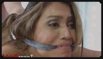 Hardcore Punishment Scene with Nicole Rey and Suited Boss