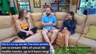 Perverted Podiatrists Mira Monroe &amp; Aria Nicole Have Fun With Male Patients Feet @GuysGoneGynoCo