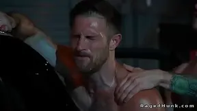 Hard Trunk Ride: Hot Blowjob Action Between Driver Client in Secluded Garage – 18+