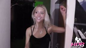 One babe gets fucked and swallows his hot cum