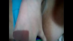 Botando um desodorante inteiro no cuzinho