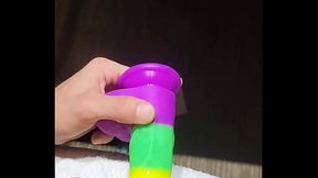 Straight boy can only take the tip