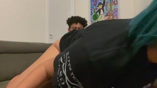 roxi oxi rides lil d till he cums everywhere pt 2