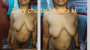 Beautiful bhabhi ki sari me chudai ki desi doggy position thukai kiya bhabhi ki