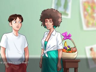 Judith Bare Modeling (Summertime Saga Gameplay)
