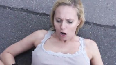 Group Anal for Money with a Busty MILF