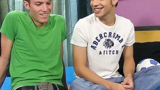 Teenage Twinks' Sexual Adventures - Raw Anal Threesome
