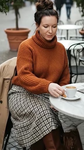 I grabbed my big tits and played with them in many sweaters for my 63f lesbian roommate I wanted to scissor lick and 69 her