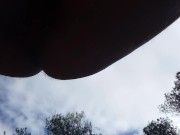 Rotura de culo en el bosque