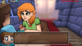 Minecraft Horny Craft - Part 5 - a Horny Handjob by Loveskysanhentai