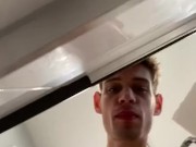 Jacking off in my friends shower!
