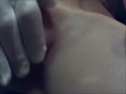 Pink Jane Pt7! Close ups of Amy's rubber parts as you wear her white mask!