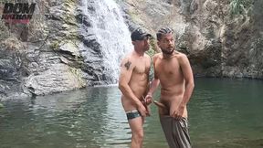 Bareback outdoor gay sex goes wrong