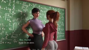 MILF Breeder - Cheating Big Tits Teacher Is in Love with My Massive Futa Cock