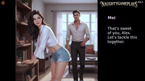 Wife's Dare Part 01 by Hot_scorpion - Married Couple Having Sex - 3D Game