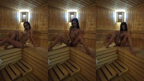 smoking in the sauna