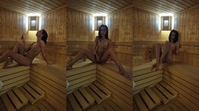smoking in the sauna