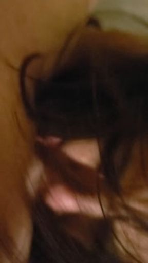 Wife gets fucked hard with my cock in her mouth