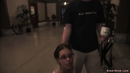 Lesbian hard ass caned in basement