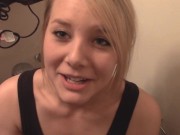 Mya Lane Practices Deep Throating