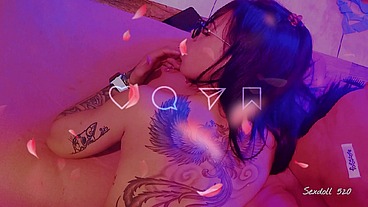 Boneca sexual Hinata Hentai fodendo buceta apertada anal para gozar [Parte 2] - Sexdoll 520