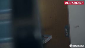 July Johnson's Busty Encounter with an Amateur Pizza Guy in a Hardcore Reality Scene