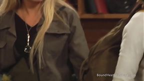 Busty, Curvy Lesbian Submissive Gently Massaged by Mistress