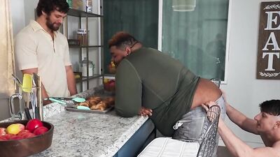 MEN - Submissive Santana XXL Spreads His Ass Wide Open And Is Eager To Feel Michael Jackman's Cock Inside