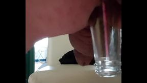 bottle in ass