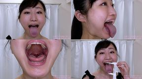 Himari Ogawa - Erotic Long Tongue and Mouth Showing - wmv