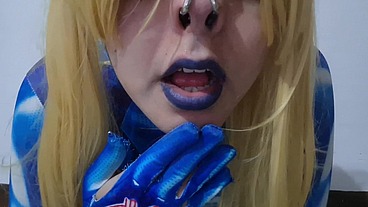 Full Version: Puffy Nipples Sissy Samus Pumping and Lactatingg her Tits with Vacuum Milking Machine until they Grow (Breast Expansion)