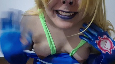 Full Version: Puffy Nipples Sissy Samus Pumping and Lactatingg her Tits with Vacuum Milking Machine until they Grow (Breast Expansion)