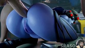 Hardcore Widowmaker Anal, Jessie Getting Fucked In Her Tight Ass, Kasumi Anal Fucking