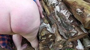 Let Me Spank Your Ass and Yopur Pussy in the Woods
