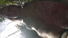 Crossdresser's Outdoor Adventure