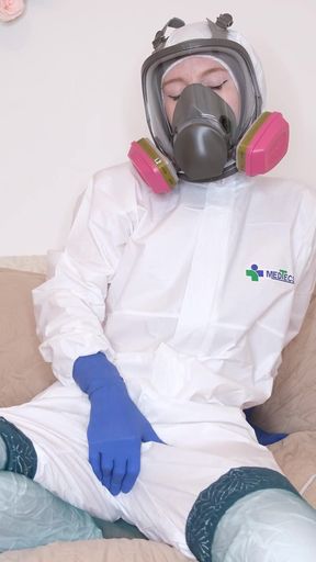 Hazmat Masturbation on the House