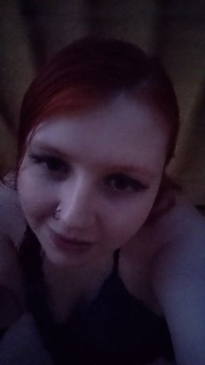 Big tit tease while smoking by SophiaSinclair