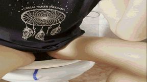 Bonnie in the toilet-2 AVI