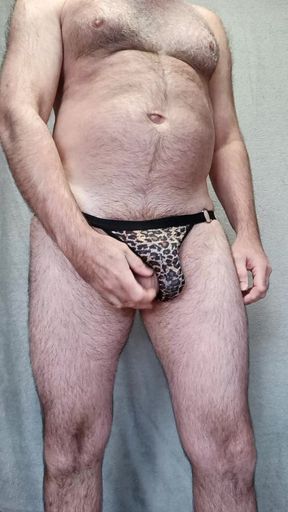 Leopard Thongs Are Exciting )