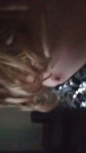 Big Dick Sissy CD Fucking & Sucking Dildo